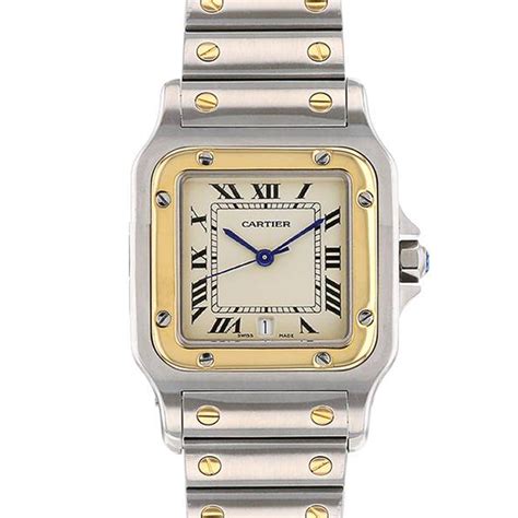 orologio cartier santos galbee madreperla|Cartier Santos.